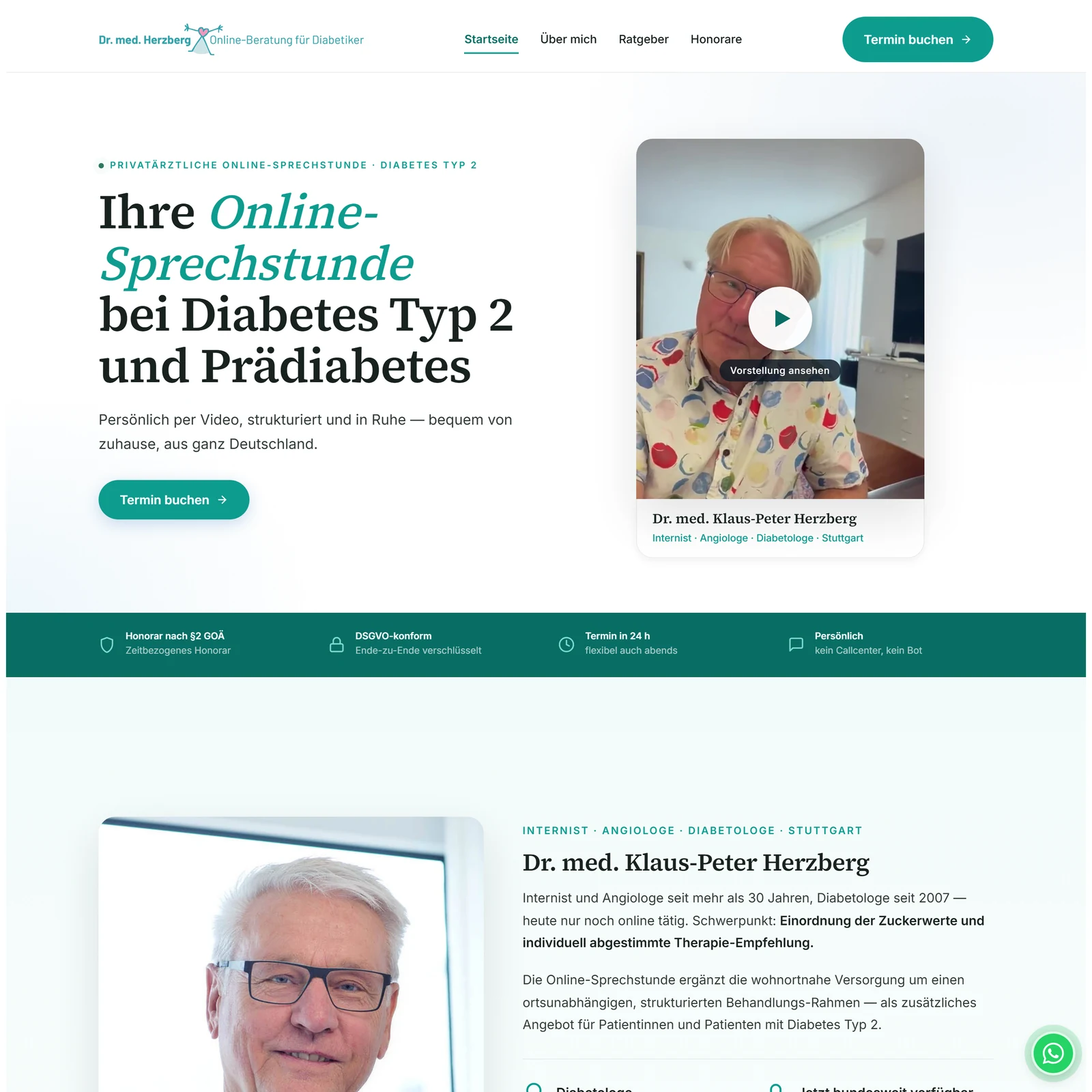 Website of Dr Herzberg